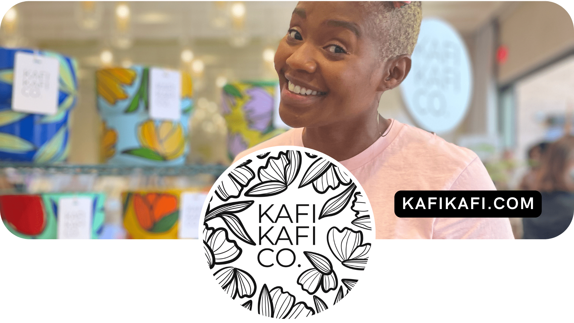Kafi Kafi Co. logo & creator, Simonair Yoho