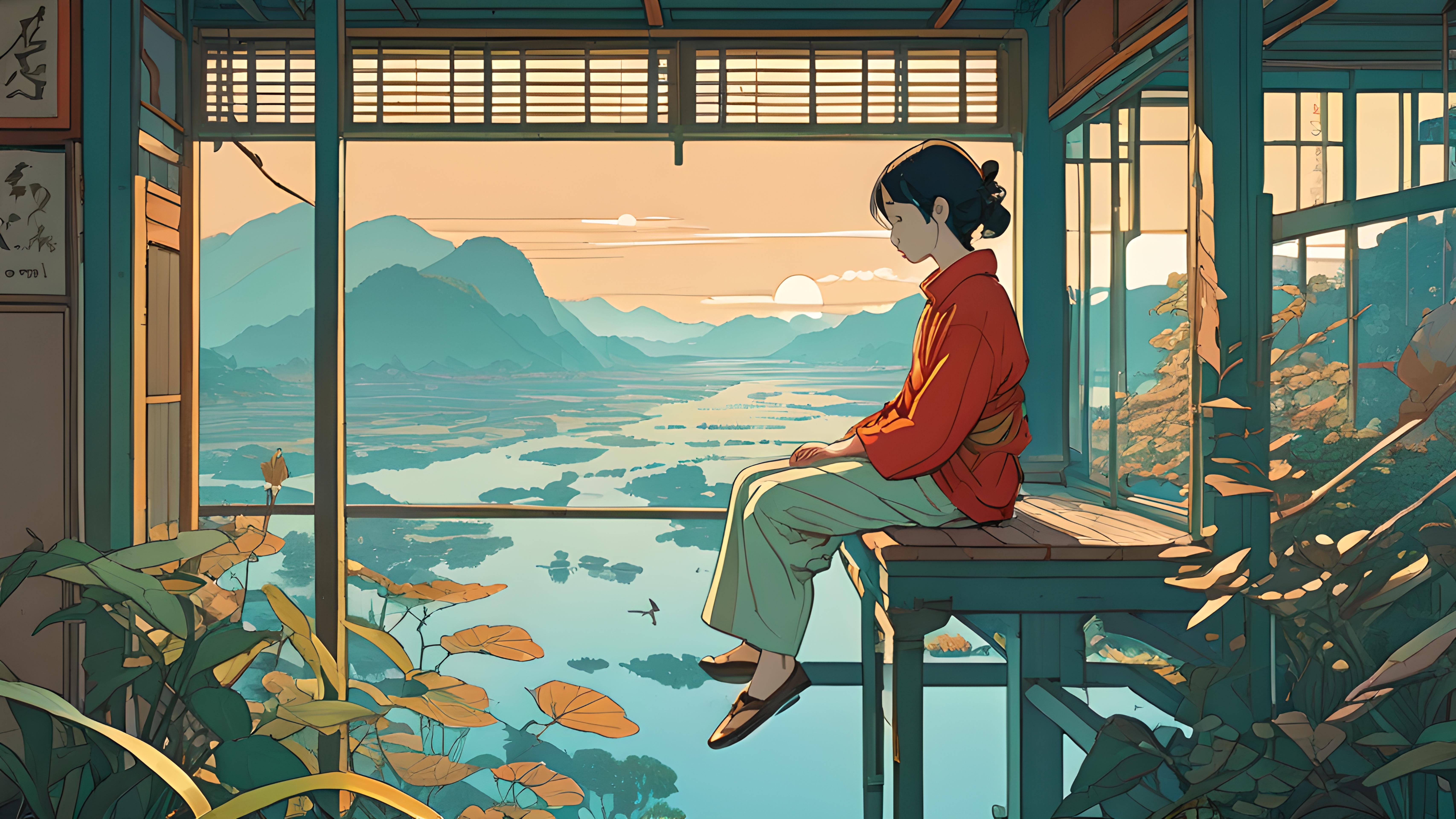 🧘‍♀️A Peaceful Perch🧘‍♀️